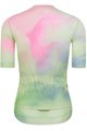 MONTON Tricou de ciclism cu mânecă scurtă - MORNINGGLOW LADY - verde deschis/roz/mov