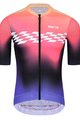 MONTON Tricou de ciclism cu mânecă scurtă - CARDIN - roz/negru/mov