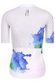 MONTON Tricou de ciclism cu mânecă scurtă - INKINWATER LADY - albastru/alb/galben/roșu