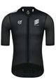 MONTON Tricou de ciclism cu mânecă scurtă - SKULL III - alb/negru