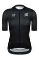 MONTON Tricou de ciclism cu mânecă scurtă - SKULL III LADY - alb/negru
