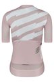 MONTON Tricou de ciclism cu mânecă scurtă - SKULL HOLIDAY LADY - roz/alb
