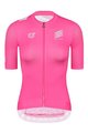 MONTON Tricou de ciclism cu mânecă scurtă - SKULL TUESDAY LADY - alb/roz