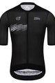 MONTON Tricou de ciclism cu mânecă scurtă - SKULL THUNDER - negru