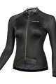 MONTON Tricou de ciclism cu mânecă lungă de vară - YEIYO LADY SUMMER - negru