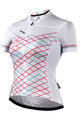 MONTON Tricou de ciclism cu mânecă scurtă - BAMBOO LADY - alb