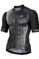 MONTON Tricou de ciclism cu mânecă scurtă - FLEETING - negru/alb