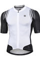 MONTON Tricou de ciclism cu mânecă scurtă - SUNYI - negru/alb