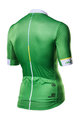 MONTON Tricou de ciclism cu mânecă scurtă - COLORE PRIOGGIA - verde