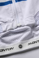 MONTON Tricou de ciclism cu mânecă scurtă - MONDRIAN LADY - alb