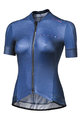 Monton Tricou de ciclism cu mânecă scurtă - ELF LADY - albastru