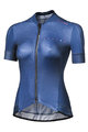 MONTON Tricou de ciclism cu mânecă scurtă - ELF LADY - albastru
