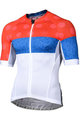 MONTON Tricou de ciclism cu mânecă scurtă - CLIMBING FLOWER - alb/roșu
