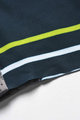 Monton Tricou de ciclism cu mânecă scurtă - VENUCIA - galben/albastru/gri