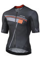 MONTON Tricou de ciclism cu mânecă scurtă - PRISMA - negru