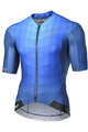 MONTON Tricou de ciclism cu mânecă scurtă - CASCATA - albastru