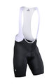 MONTON Pantaloni scurți de ciclism cu bretele - MOVEMENT - negru
