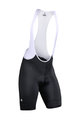 MONTON Pantaloni scurți de ciclism cu bretele - MOVEMENT LADY - negru