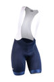 MONTON Pantaloni scurți de ciclism cu bretele - CAMPRODON - albastru