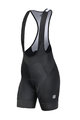 MONTON Pantaloni scurți de ciclism cu bretele - ALVIN MINI LADY - negru