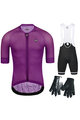 MONTON Mega set de ciclism - CHIVALRY - mov/negru