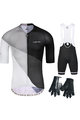 MONTON Mega set de ciclism - CRACK - negru/gri/alb