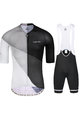 MONTON Mega set de ciclism - CRACK - gri/alb/negru