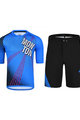MONTON Tricoul și pantalonii de ciclism MTB - BANG MTB - albastru/negru
