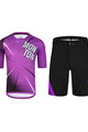 MONTON Tricoul și pantalonii de ciclism MTB - BAM MTB - mov/negru