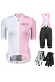 MONTON Mega set de ciclism - BACK SHADOW LADY - roz/alb/negru