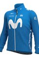ALÉ Jachetă termoizolantă de ciclism - MOVISTAR 2021 WINTER - albastru deschis