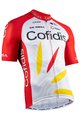 NALINI Tricou de ciclism cu mânecă scurtă - COFIDIS 2020 - roșu/alb