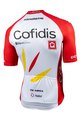 NALINI Tricou de ciclism cu mânecă scurtă - COFIDIS 2020 - roșu/alb