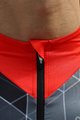 NALINI Tricou de ciclism cu mânecă scurtă - AIS STELVIO 2.0 - roșu/negru