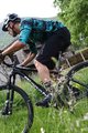 NALINI Tricou de ciclism cu mânecă lungă de vară - AIS HILL MTB - negru/verde
