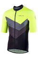 NALINI Tricou de ciclism cu mânecă scurtă - AIS MORTIROLO 2.0 - negru/galben