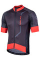 NALINI Tricou de ciclism cu mânecă scurtă - AIS VELOCITA 2.0 - negru/roșu