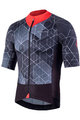 NALINI Tricou de ciclism cu mânecă scurtă - AIS STELVIO 2.0 - roșu/negru