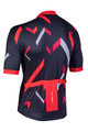 NALINI Tricou de ciclism cu mânecă scurtă - AIS DISCESA 2.0 - negru/roșu
