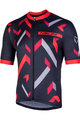 NALINI Tricou de ciclism cu mânecă scurtă - AIS DISCESA 2.0 - negru/roșu