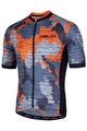 NALINI Tricou de ciclism cu mânecă scurtă - AIS CROSS 2.0 MTB - gri/portocaliu