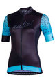 NALINI Tricou de ciclism cu mânecă scurtă - AIS STILOSA 2.0 LADY - albastru/negru