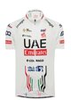 PISSEI Tricou de ciclism cu mânecă scurtă - UAE TEAM EMIRATES 2024 KIDS - negru/alb/roșu