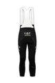 PISSEI Pantaloni de ciclism lungi cu bretele - UAE TEAM EMIRATES 23 - negru