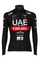 PISSEI Jachetă termoizolantă de ciclism - UAE TEAM EMIRATES 23 - alb/roșu/negru