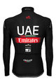 PISSEI Jachetă termoizolantă de ciclism - UAE TEAM EMIRATES 23 - alb/roșu/negru