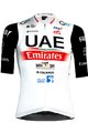 PISSEI Tricou de ciclism cu mânecă scurtă - UAE TEAM EMIRATES 23 - alb/negru/roșu