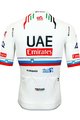 PISSEI Tricou de ciclism cu mânecă scurtă - UAE TEAM EMIRATES SLOVENIAN 2024 - alb/roșu