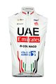 PISSEI Vestă de ciclism - UAE TEAM EMIRATES 2024 - alb