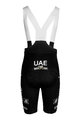 PISSEI Pantaloni scurți de ciclism cu bretele - UAE TEAM EMIRATES 2024 MAGISTRALE - negru